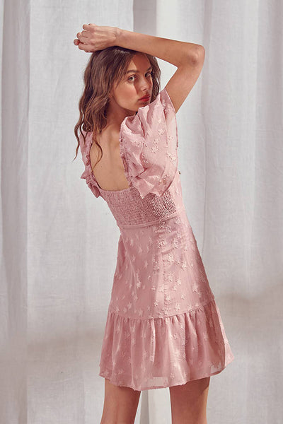 Storia Embroidered Star Mini Dress Storia Embroidered Star Mini Dress