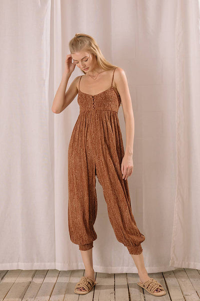 Jumpsuit top empire waist