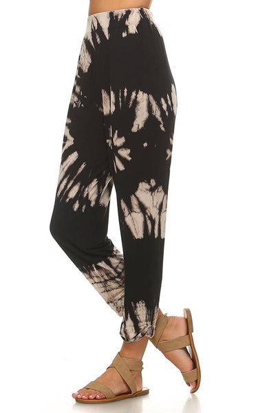 Joggers - Urban X Bamboo Tie-Dye Harem Joggers - Girl Intuitive - Urban X -