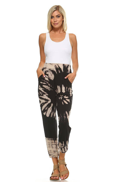 Joggers - Urban X Bamboo Tie-Dye Harem Joggers - Girl Intuitive - Urban X -