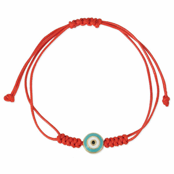 bracelet - Zad Enlightening Protection Turquoise Eye Pull Bracelet - Girl Intuitive - zad -