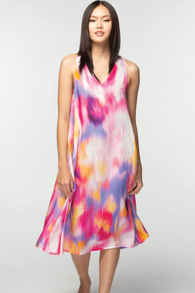 Aisha Cupro Dress