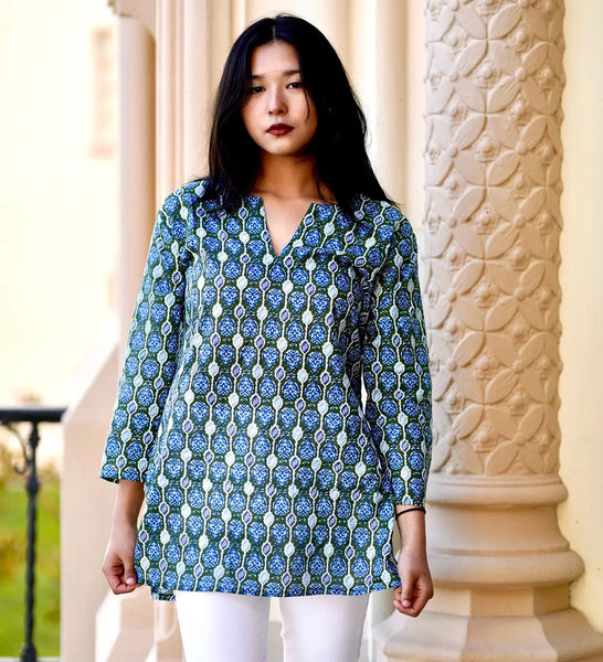 Dolma Arya Cotton Tunic Top