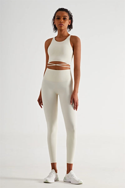 Empower Seamless High Waist Leggings - Honey Mustard