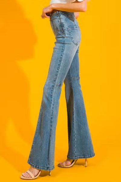 Flying tomato shop flare jeans