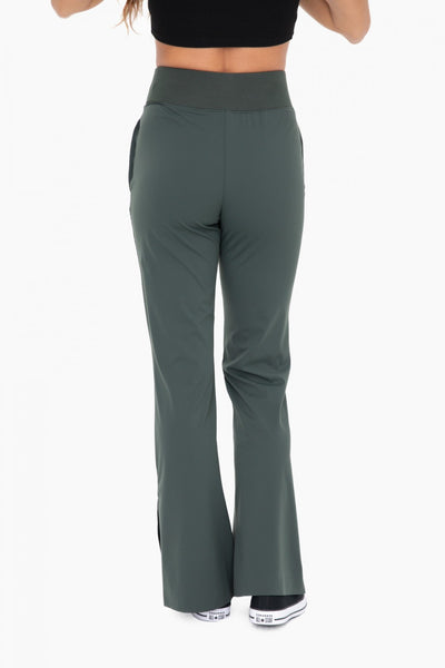 Mono B Graphene-Blend Wide Leg Active Pants