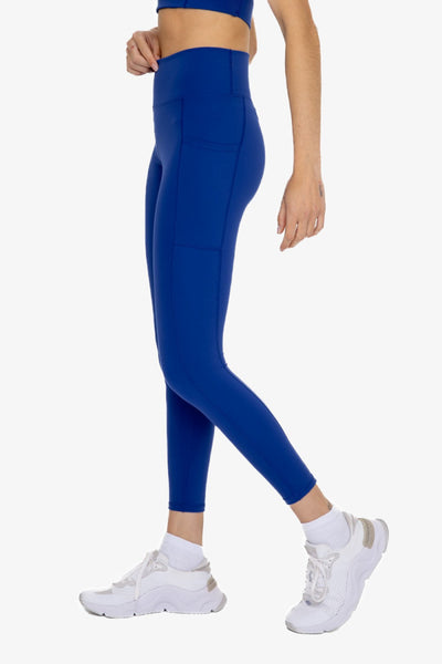 Mono B Lycra-Blend Essential Sweetheart Back Highwaist Leggings