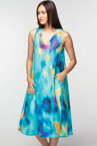Aisha Cupro Dress