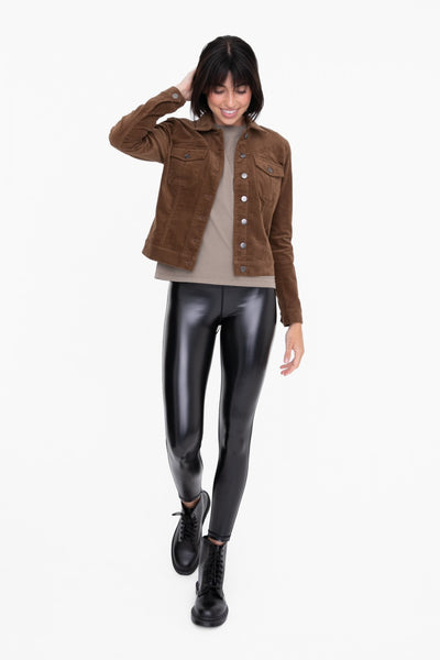 Slim Fit Corduroy Jacket