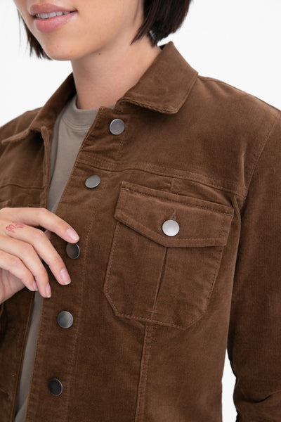 Slim Fit Corduroy Jacket