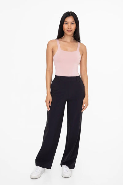 Tailored Wide Leg Pants