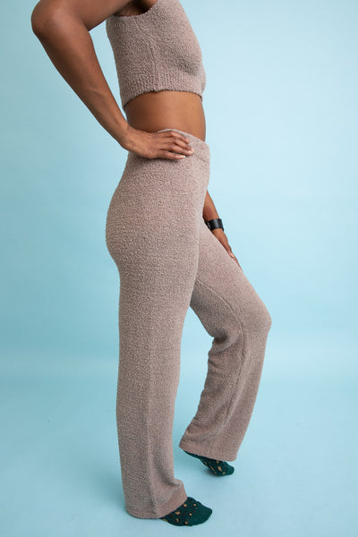 Cozy Boucle Lounge Pants Girl Intuitive