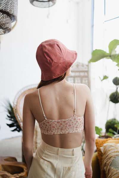 Ditsy Floral Mesh Lace Trim Bralette – Girl Intuitive