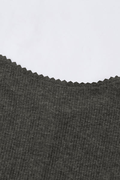 Top - Crochet Lace Hem Sleeve Button Top - Girl Intuitive - Trendsi -