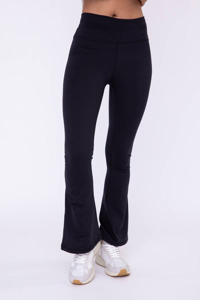 Leggings - Mono B Venice High-Waist Flare Legging - Girl Intuitive - Mono B -