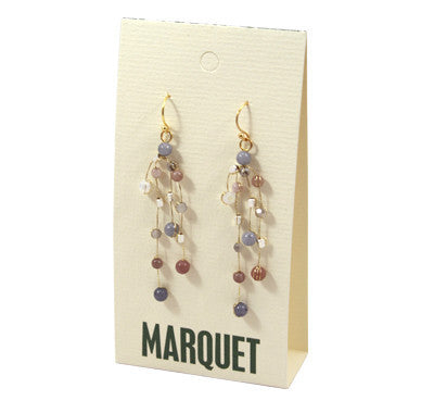 earrings - Akha Floating Earrings in Pearl - Girl Intuitive - Marquet -