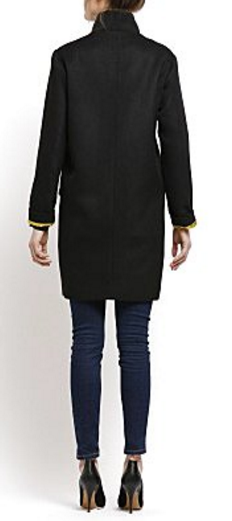 Jacket - Amenapih Bulgaria Coat Black - Girl Intuitive - Amenapih -