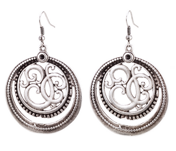 earrings - Ancient Scroll Earrings - Girl Intuitive - Island Imports -
