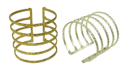 bracelet - Baroque Cuff Gold - Girl Intuitive - WorldFinds -