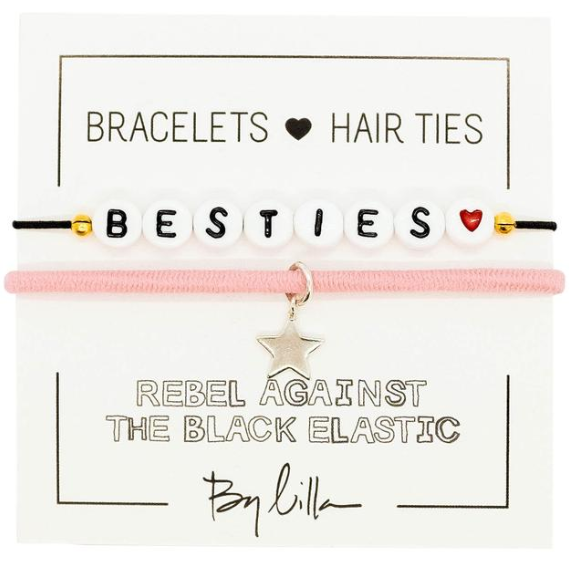 Hair - Besties Elastic Hair Tie and Bracelet By Lilla - Girl Intuitive - By Lilla -