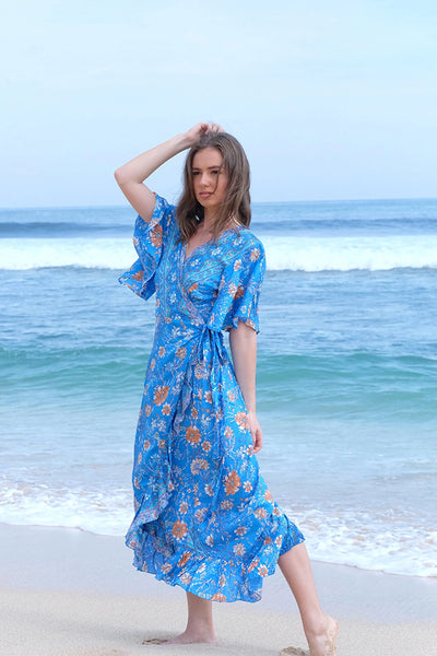 Dresses - Bohemian Jodoh Wrap Dress - Girl Intuitive - The Fox and The Mermaid -