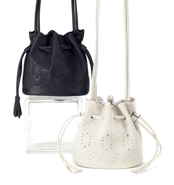 Bags - Bucket Crossbody Bag White - Girl Intuitive - Christian Livingston -