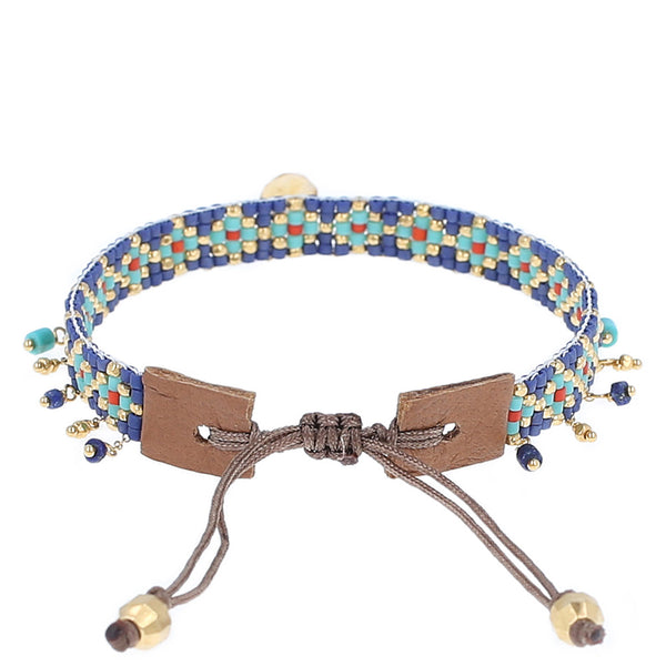 bracelet - Chan Luu Blue Mix Charm Bracelet - Girl Intuitive - Chan Luu -