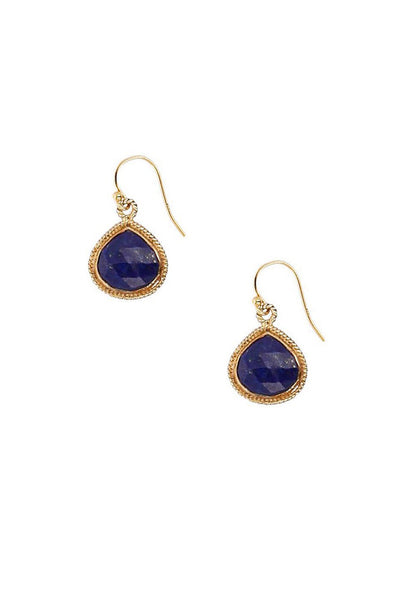 earrings - Chan Luu Lapis Drop Earrings - Girl Intuitive - Chan Luu -