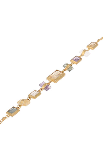 Necklace - Chan Luu Multi Stone Choker - Girl Intuitive - Chan Luu -