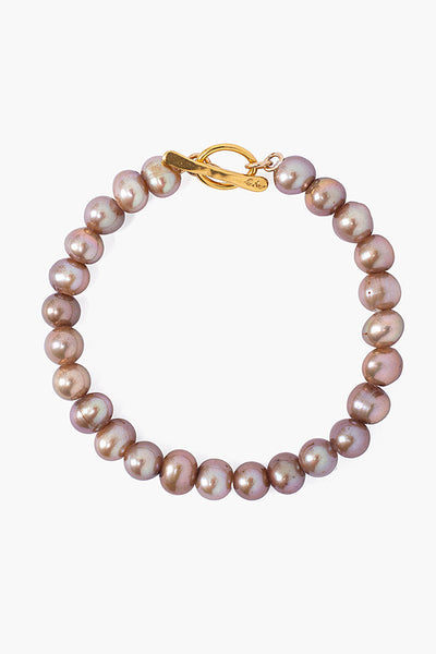 bracelet - Chan Luu Dark Champagne Pearl Bracelet - Girl Intuitive - Chan Luu -