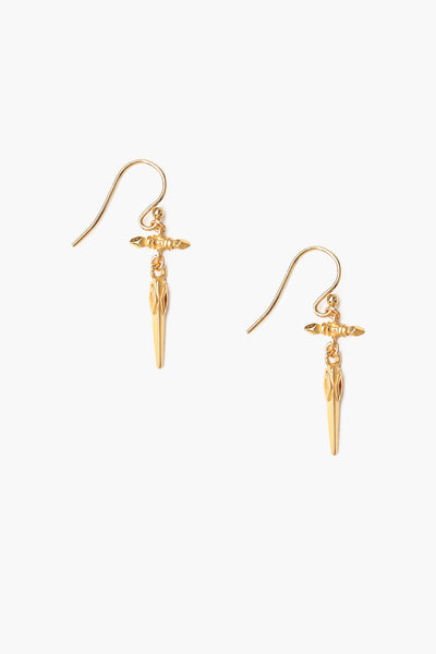 earrings - Chan Luu Gold Cross Earrings - Girl Intuitive - Chan Luu -