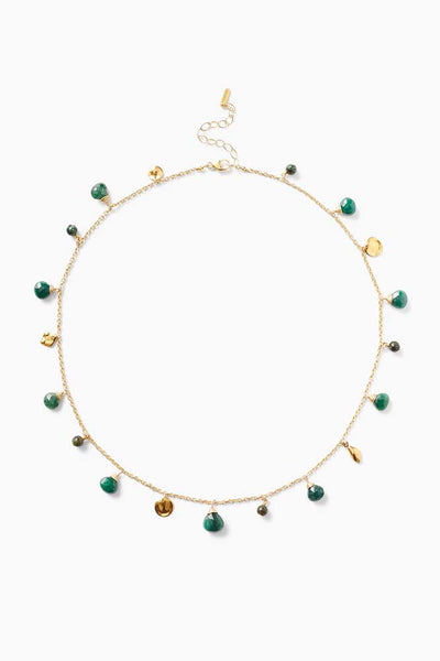 Necklace - Chan Luu Emerald Kenya Charm Necklace - Girl Intuitive - Chan Luu -