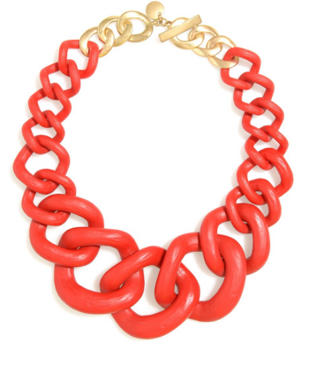Necklace - Chunky Links Statement Necklace Fiesta - Girl Intuitive - Zenzii -