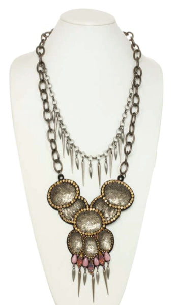 Necklace - Layered Eccentric Long Necklace - Girl Intuitive - Deepa Gurnani -