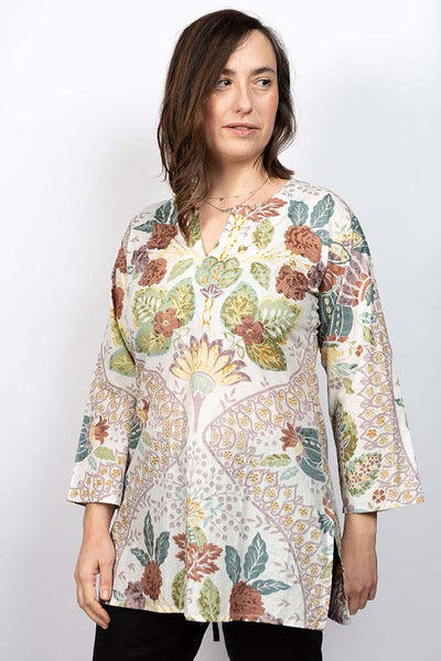 Tunic - Dolma Cotton Divya Tunic - Girl Intuitive - Dolma -