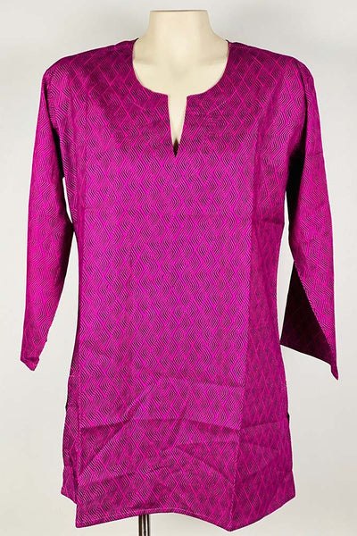 Tunic - Dolma Cotton Tunic Purple - Girl Intuitive - Dolma -