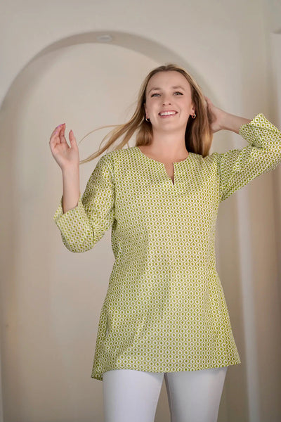 Tunic - Dolma Presley Cotton Tunic - Girl Intuitive - Dolma -