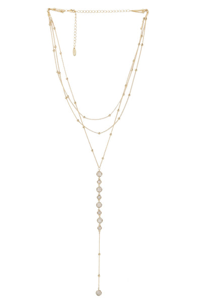 Necklace - Ettika Bali Dreams Necklace in Clear - Girl Intuitive - Ettika -