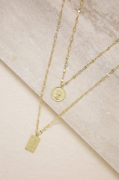 Ettika clearance coin necklace