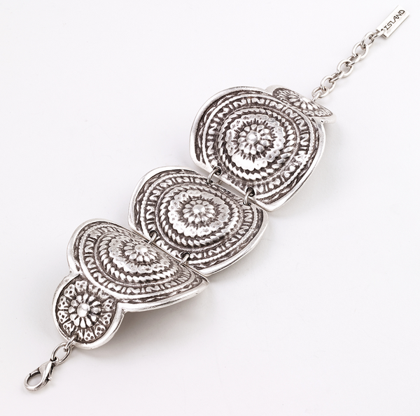 bracelet - Flower Disc Bracelet - Girl Intuitive - Island Imports -