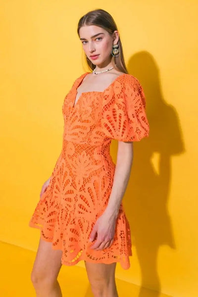 Dresses - Flying Tomato Lace Mini Dress - Girl Intuitive - Flying Tomato -