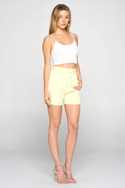 Shorts - Fore Collection High-Waisted Shorts - Girl Intuitive - Fore Collection -