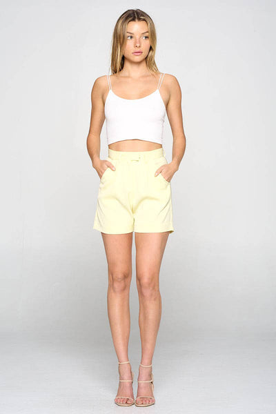 Shorts - Fore Collection High-Waisted Shorts - Girl Intuitive - Fore Collection -