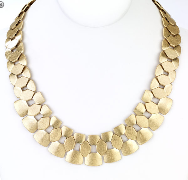 Necklace - Gold Link Necklace - Girl Intuitive - Island Imports -