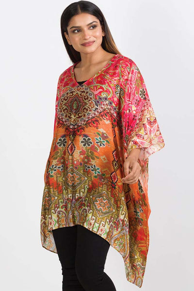 Tunic - Kalpita Cupro Tunic Top - Girl Intuitive - Sevya -