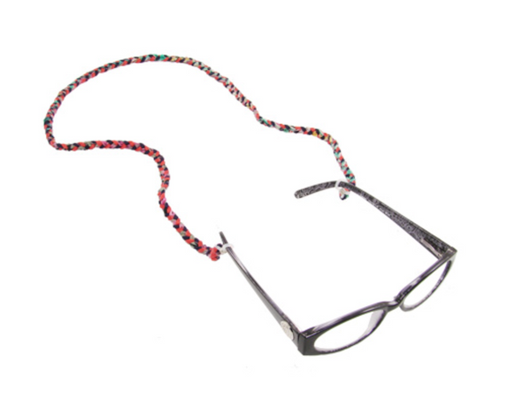 small goods - Kantha Braided Eyeglass Lariat - Girl Intuitive - WorldFinds -