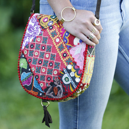 Bags - Kutch Saddle Bag - Girl Intuitive - WorldFinds -