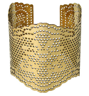 bracelet - Lacey Cutout Cuff - Girl Intuitive - WorldFinds -