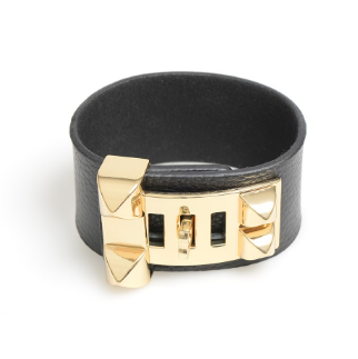 bracelet - Leather Latch Bracelet - Girl Intuitive - Zenzii -