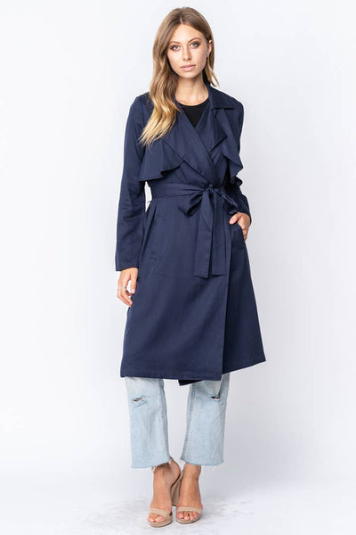 Jacket - Light Weight Trench Coat - Girl Intuitive - Fore Collection -